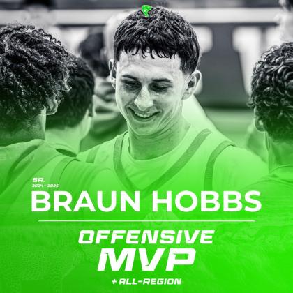 BRAUN HOBBS ALL-REGION ALL-DISTRICT OFFENSIVE MVP