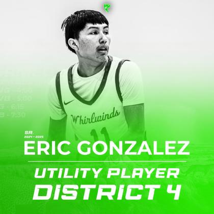 ERIC GONZALEZ ALL-DISTRICT UTILITY PLAYER