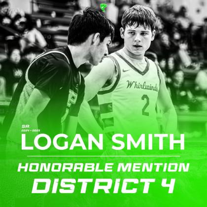 LOGAN SMITH ALL-DISTRICT HONORABLE MENTION