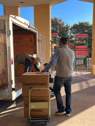 SPOTLIGHT ON OPERATION CHRISTMAS CHILD SHOEBOX PACKING AT FBC FLOYDADA