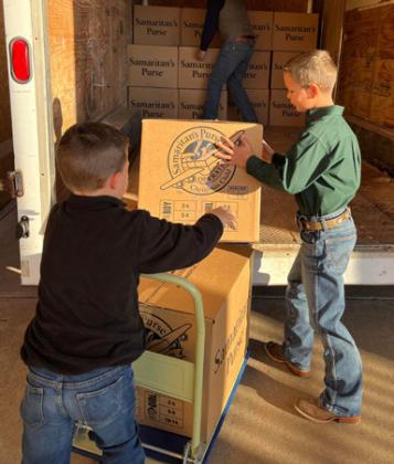 SPOTLIGHT ON OPERATION CHRISTMAS CHILD SHOEBOX PACKING AT FBC FLOYDADA