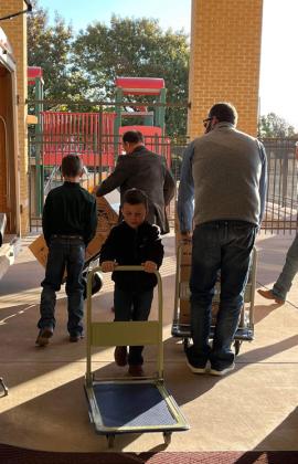 SPOTLIGHT ON OPERATION CHRISTMAS CHILD SHOEBOX PACKING AT FBC FLOYDADA