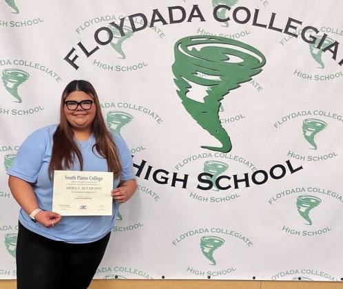 Ariel Alvarado earns certification