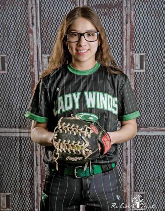 DANIELLE ZAVALA, SENIOR 1ST TEAM ALL-DISTRICT, CENTER FIELD