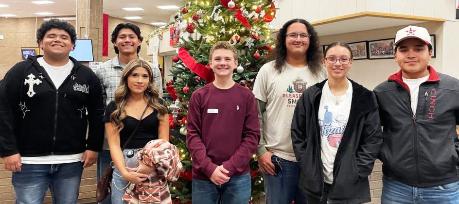 LOCKNEY BAND HONORS Congratulations go to Daniel Alvarado, JoJo Cuellar, Carter Duniven, Noah Gonzales, Noah Perez, Anyssa Sanchez, and Kara Sanchez for going above and beyond to prepare the all-state track etudes and scales for honor band auditions this year. Daniel, Carter, Noah G, Anyssa, and Kara all made Region Honor Band -- and Carter and Noah G qualified to compete at Area (next round of all-state track) in January. | COURTESY PHOTO