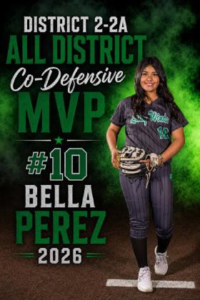 BELLA PEREZ Co-Defensive Most Valuable Player