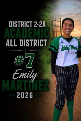 EMILY MARTINEZ Academic All District
