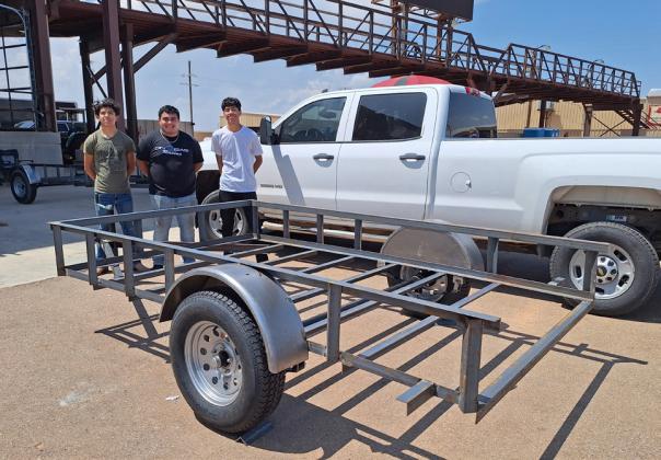 Local FFA Ag Mechanic teams compete in 1st annual Hub City Trailer Build