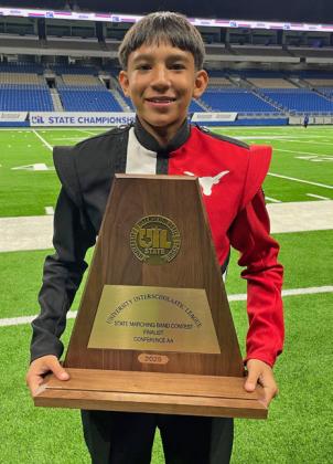 SPOTLIGHT ON LOCKNEY AT UIL STATE BAND COMPETITION