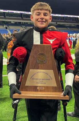SPOTLIGHT ON LOCKNEY AT UIL STATE BAND COMPETITION