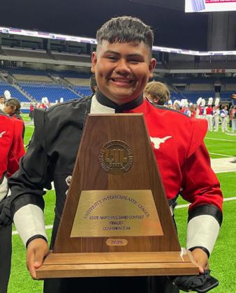 SPOTLIGHT ON LOCKNEY AT UIL STATE BAND COMPETITION
