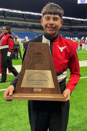 SPOTLIGHT ON LOCKNEY AT UIL STATE BAND COMPETITION