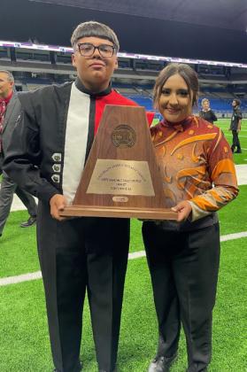 SPOTLIGHT ON LOCKNEY AT UIL STATE BAND COMPETITION