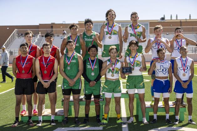 Lockney, Floydada students at District track meet