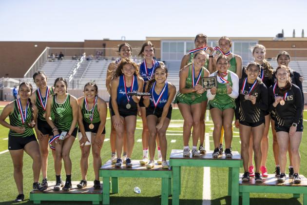 Lockney, Floydada students at District track meet