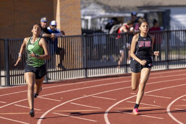 Lockney, Floydada students at District track meet