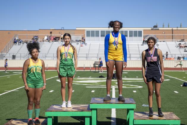 Lockney, Floydada students at District track meet
