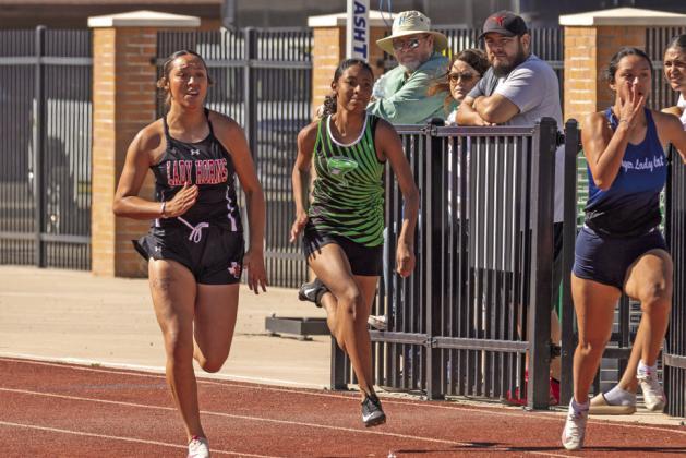 Lockney, Floydada students at District track meet