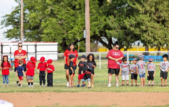 CLOSING CEREMONY Last week Lockney Little League celebrated the conclusion of their season with closing ceremonies that recognized all players and coaches. | CERVANTES PHOTOGRAPHY