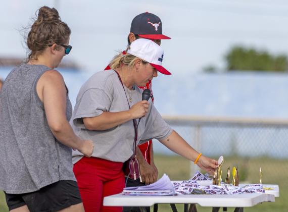 CLOSING CEREMONY Last week Lockney Little League celebrated t