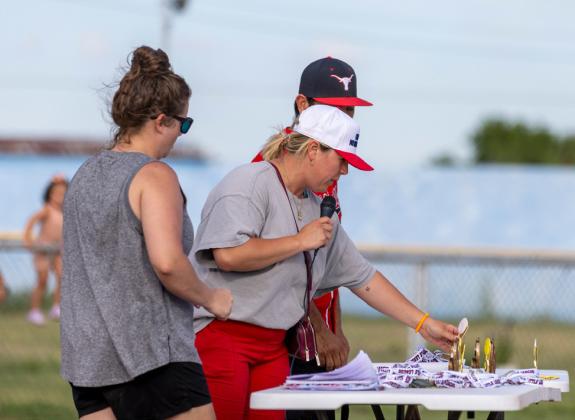 CLOSING CEREMONY Last week Lockney Little League celebrated t