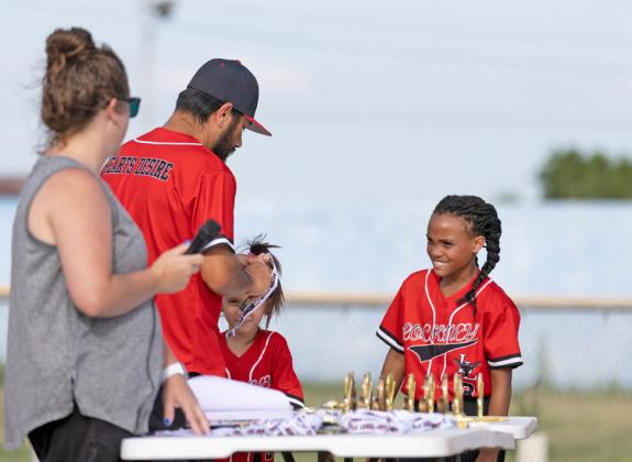 CLOSING CEREMONY Last week Lockney Little League celebrated t
