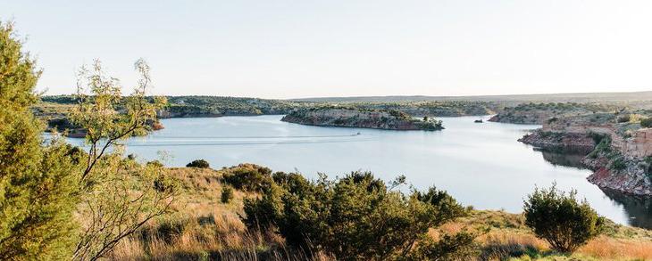 Lake Mackenzie is located in Briscoe County, 12 miles northwest of Silverton and 27 miles east of Tulia. Operated by Mackenzie Municipal Water Authority, the lake was created to furnish water to member cities of Floydada, Lockney, Silverton and Tulia. Recent rains have helped replenish lake levels. | COURTESY PHOTO REPLENISHING RAINS