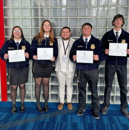 SPOTLIGHT ON LOCKNEY FFA AT STATE CONVENTION
