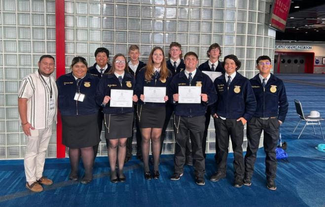 SPOTLIGHT ON LOCKNEY FFA AT STATE CONVENTION