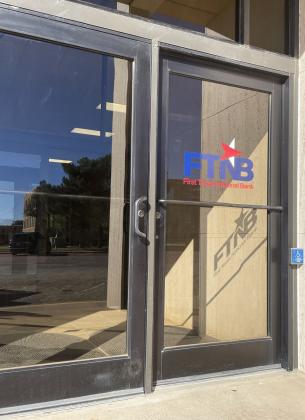 NEW NAME ON THE DOOR In 2022, one of the biggest business changes in Floyd County was the rebranding of Floyd County’s First National Bank as First Texas National Bank. | HESPERIANBEACON PHOTO