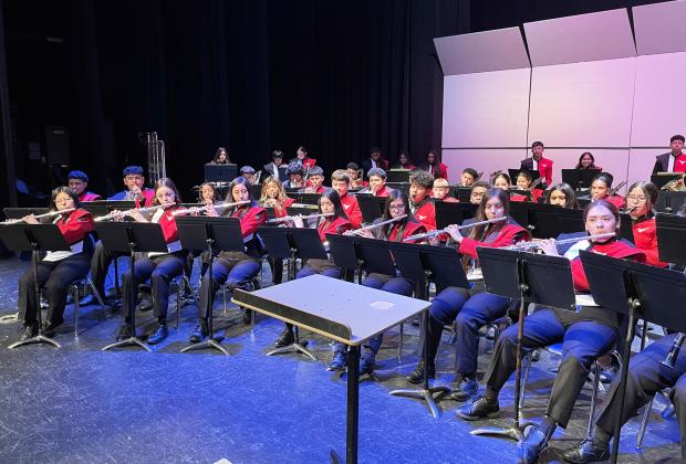 LOCKNEY BAND HONORS The Lockney Longhorn Combined Concert Band competed at the Bluebonnet Classic Music Festival in San Antonio this past Saturday and were awarded Straight 1st Divisions and Best in Class. The public is invited to their Spring Concert Thursday, May 9, at 6 p.m. in the LHS Gym. | COURTESY PHOTOS