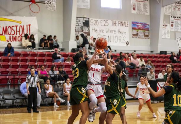 BASKETBALL UNDERWAY The Lady Longhorns basketball season got underway Saturday as the Lady Longhorns hosted Springlake-Earth in their home opener. This week, the Lady Longhorns travelled to Happy for a non-district match. | CERVANTES PHOTOGRAPHY