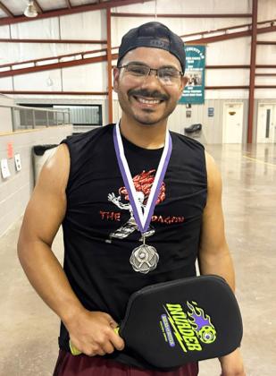 ELIAS DIAS – 2nd PLACE MEN’S SINGLES