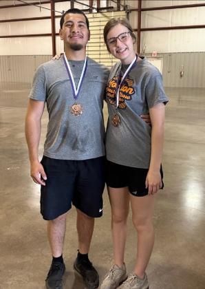 3rd PLACE MIXED DOUBLES – JACINTO SANTOS &amp;amp; MIA SNOWDEN