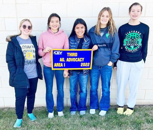 Floydada ag advocacy team competes