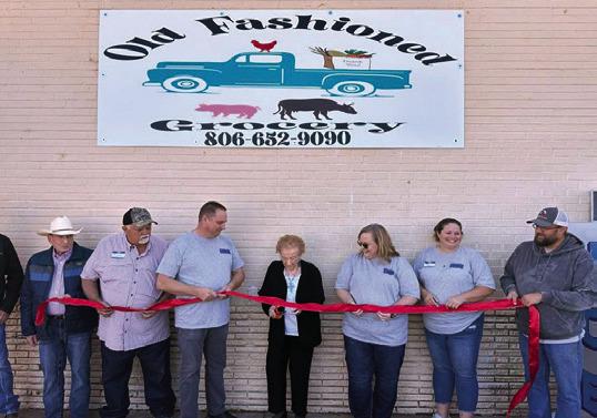 Old Fashioned Grocery opens in Lockney with a good old-fashioned ribbon cutting