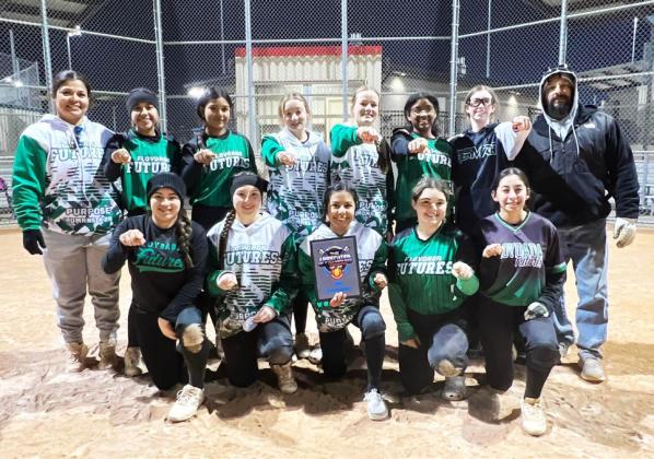 Floydada Futures 14u softball team goes 6-0 and wins “Appreciation Tournament” in Brownfield