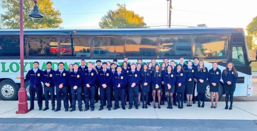 Floydada FFA travels to Plainview District LDE competition