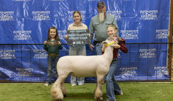 RESERVE GRAND CHAMPION MARKET LAMB LAKYN RAWLS