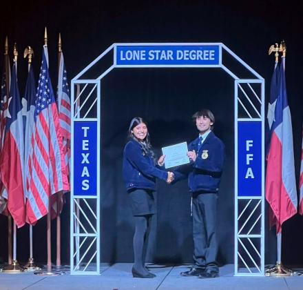Five Floydada students earn Texas Lone Star Degrees
