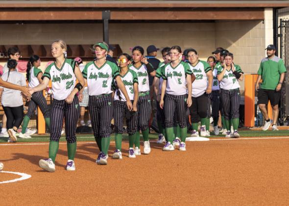 HISTORIC SEASON The Lady Winds softball playoff season came to an end last week when they fell to Cisco. This year's team advanced further than any softball team in Floydada history. | COURTESY PHOTO