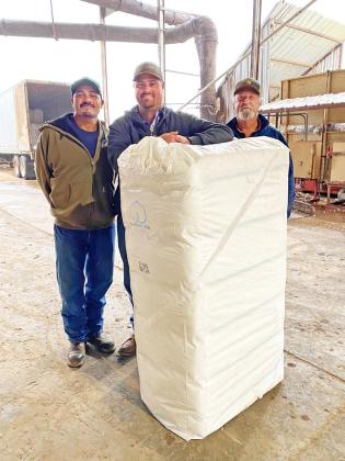McCoy gins county’s first bale of 2022–23