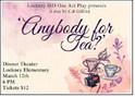 ‘ANYBODY FOR TEA?’