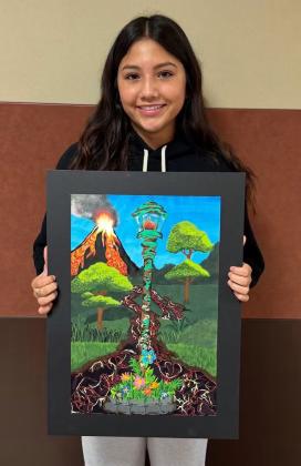 JADYN TORRES WITH ‘THE LIGHT’ | COURTESY PHOTO
