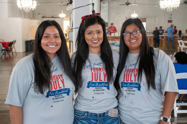 Serratos Sisters help community celebrate Independence Day