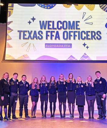 State FFA officers make historic visit to Floydada Collegiate High School