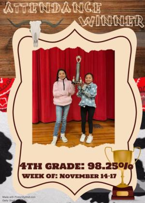 Lockney 4th grade recognized