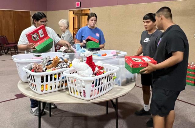 Operation Christmas Child shoebox starts with you