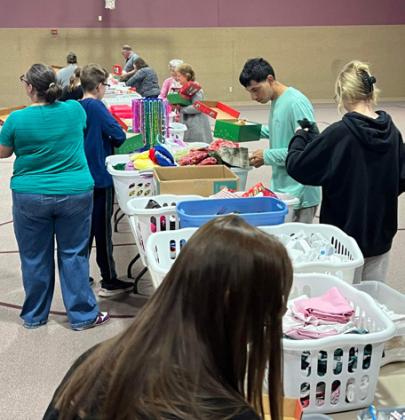 Operation Christmas Child shoebox starts with you