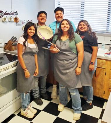 LOCKNEY FFA Students in Food Tech &amp;amp; Safety, Food Processing, and Food Science polished their skills in kitchen recently. The Lockney FFA chapter also made a splash at Old Fashion Saturday, where they ran a booth selling sweet treats and refreshing drinks. The event was “a fantastic opportunity to connect with the community and showcase their hard work,” organizers said. | COURTESY PHOTOS